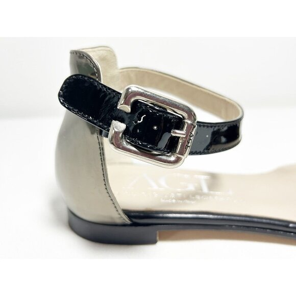 Attilio Giusti Leombruni Calf Hair Animal Print Ankle Strap Sandals -Sz 39.5 (9) - Picture 3 of 7